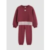 LCW Kids Bordo Kız Çocuk Eşofman Takım