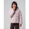 LCW Kids Pembe Kapüşonlu Kız Çocuk Şişme Mont