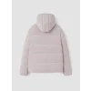 LCW Kids Pembe Kapüşonlu Kız Çocuk Şişme Mont
