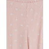 LCW Young Pembe V Yaka Çiçekli Kadın Pijama Takım