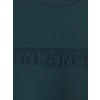 LCWAIKIKI Classic Petrol Bisiklet Yaka Kabartma Baskılı Erkek Sweatshirt