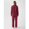 LCW DREAM Kırmızı Ekose Kadın Pijama Takım