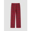 LCW DREAM Kırmızı Ekose Kadın Pijama Takım