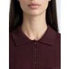 LCW EVERYDAY Bordo Polo Yaka Kadın Triko Kazak