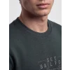 LCWAIKIKI Classic Haki Bisiklet Yaka Baskılı Erkek Sweatshirt