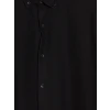 LCW Vision Siyah Slim Fit Dokulu Erkek Gömlek