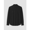 LCW Vision Siyah Slim Fit Dokulu Erkek Gömlek