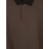 LCW Vision Kahverengi Polo Yaka Erkek Sweatshirt