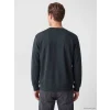 SOUTHBLUE Lacivert Bisiklet Yaka Nakışlı Erkek Kalın Sweatshirt