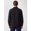SOUTHBLUE Siyah Regular Fit Ekose Erkek Gömlek Ceket