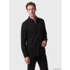 SOUTHBLUE Siyah Slim Fit Erkek Gömlek