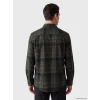 LCWAIKIKI Classic Haki Regular Fit Ekose Erkek Gömlek