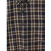 LCWAIKIKI Classic Bej Standart Kalıp Ekose Gabardin Erkek Gömlek