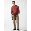 SOUTHBLUE Kahverengi Bisiklet Yaka Erkek Sweatshirt
