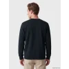 SOUTHBLUE Yeşil Bisiklet Yaka Baskılı Erkek Sweatshirt