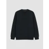 SOUTHBLUE Yeşil Bisiklet Yaka Baskılı Erkek Sweatshirt