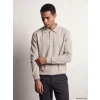 LCW Vision Bej Polo Yaka Erkek Sweatshirt