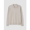 LCW Vision Bej Polo Yaka Erkek Sweatshirt