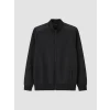 LCWAIKIKI Classic Siyah Dik Yaka Erkek Fermuarlı Sweatshirt