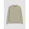 SOUTHBLUE Yeşil Bisiklet Yaka Erkek Kalın Sweatshirt