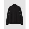 LCW Vision Siyah Dik Yaka Erkek Kalın Sweatshirt