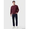 LCWAIKIKI Classic Gri Bisiklet Yaka Kalın Erkek Sweatshirt
