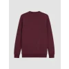 LCWAIKIKI Classic Gri Bisiklet Yaka Kalın Erkek Sweatshirt