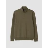 LCWAIKIKI Classic Haki Dik Yaka Erkek Kalın Sweatshirt