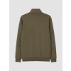 LCWAIKIKI Classic Haki Dik Yaka Erkek Kalın Sweatshirt