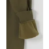LCWAIKIKI Classic Haki Dik Yaka Erkek Kalın Sweatshirt