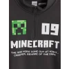LCW Kids Antrasit Minecraft Baskılı Erkek Çocuk Kalın Sweatshirt