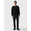 LCWAIKIKI Classic Siyah Bisiklet Yaka Erkek Sweatshirt