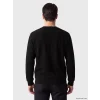 LCWAIKIKI Classic Siyah Bisiklet Yaka Erkek Sweatshirt