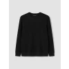 LCWAIKIKI Classic Siyah Bisiklet Yaka Erkek Sweatshirt