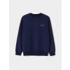 LCWAIKIKI Classic Lacivert Bisiklet Yaka Erkek Kalın Sweatshirt
