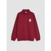 LCW Kids Kırmızı Galatasaray Baskılı Erkek Çocuk Sweatshirt