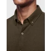 LCW Vision Haki Slim Fit Erkek Gömlek