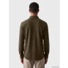 LCW Vision Haki Slim Fit Erkek Gömlek