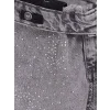 LCW Kids Karışık Wideleg Taşlı Kız Çocuk Jean Pantolon