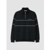 LCW Vision Yeşil Dik Yaka Erkek Kalın Sweatshirt