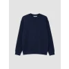 LCW Vision Lacivert Bisiklet Yaka Erkek Sweatshirt