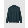 LCW Vision Petrol Polo Yaka Erkek Sweatshirt