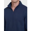 LCWAIKIKI Classic Lacivert Dik Yaka Erkek Kalın Sweatshirt
