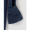 LCWAIKIKI Classic Lacivert Dik Yaka Erkek Kalın Sweatshirt
