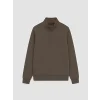 SOUTHBLUE Haki Dik Yaka Erkek Sweatshirt