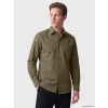 SOUTHBLUE Haki Regular Fit Gabardin Erkek Gömlek