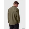 SOUTHBLUE Haki Regular Fit Gabardin Erkek Gömlek