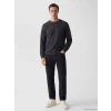 LCWAIKIKI Classic Siyah Bisiklet Yaka Erkek Sweatshirt