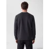 LCWAIKIKI Classic Siyah Bisiklet Yaka Erkek Sweatshirt