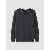 LCWAIKIKI Classic Siyah Bisiklet Yaka Erkek Sweatshirt